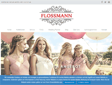 Tablet Screenshot of flossmann.at